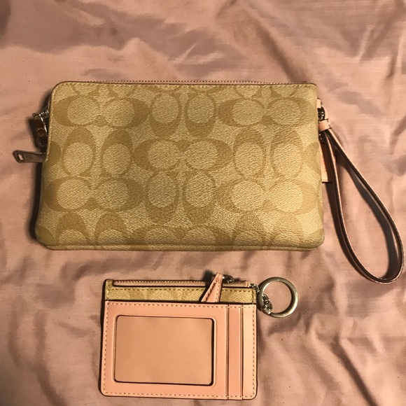 Coach wristlet and ID holder/change purse - Picture 2 of 7